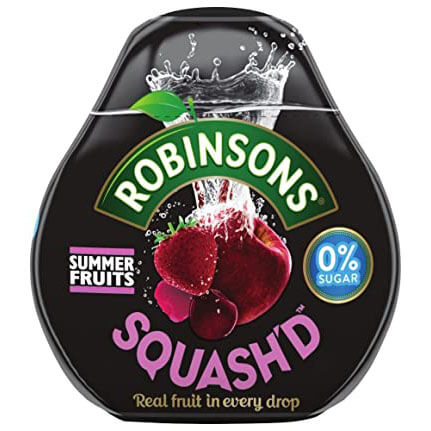 Robinsons Squashed Summer Fruits No Added Sugar 66ml