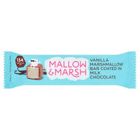Mallow and Marsh Marshmallow Bar - Vanilla Coated in Milk Chocolate 35g