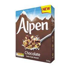 Alpen Muesli - Chocolate Flavor 550g