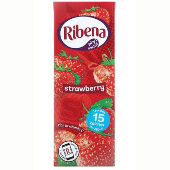 Ribena No Added Sugar Strawberry Carton 250ml