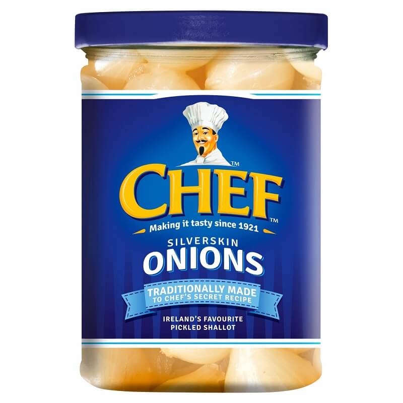 Chef Silverskin Onions 355g
