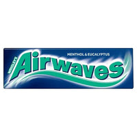 Wrigleys Airwaves Mentol-Eucalyptus Sugar Free Chewing Gum 14g